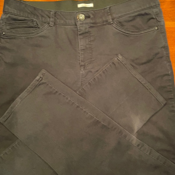 Westbound Jeans Black Lightweight Cotton Jeansstyle Pants Size 6
